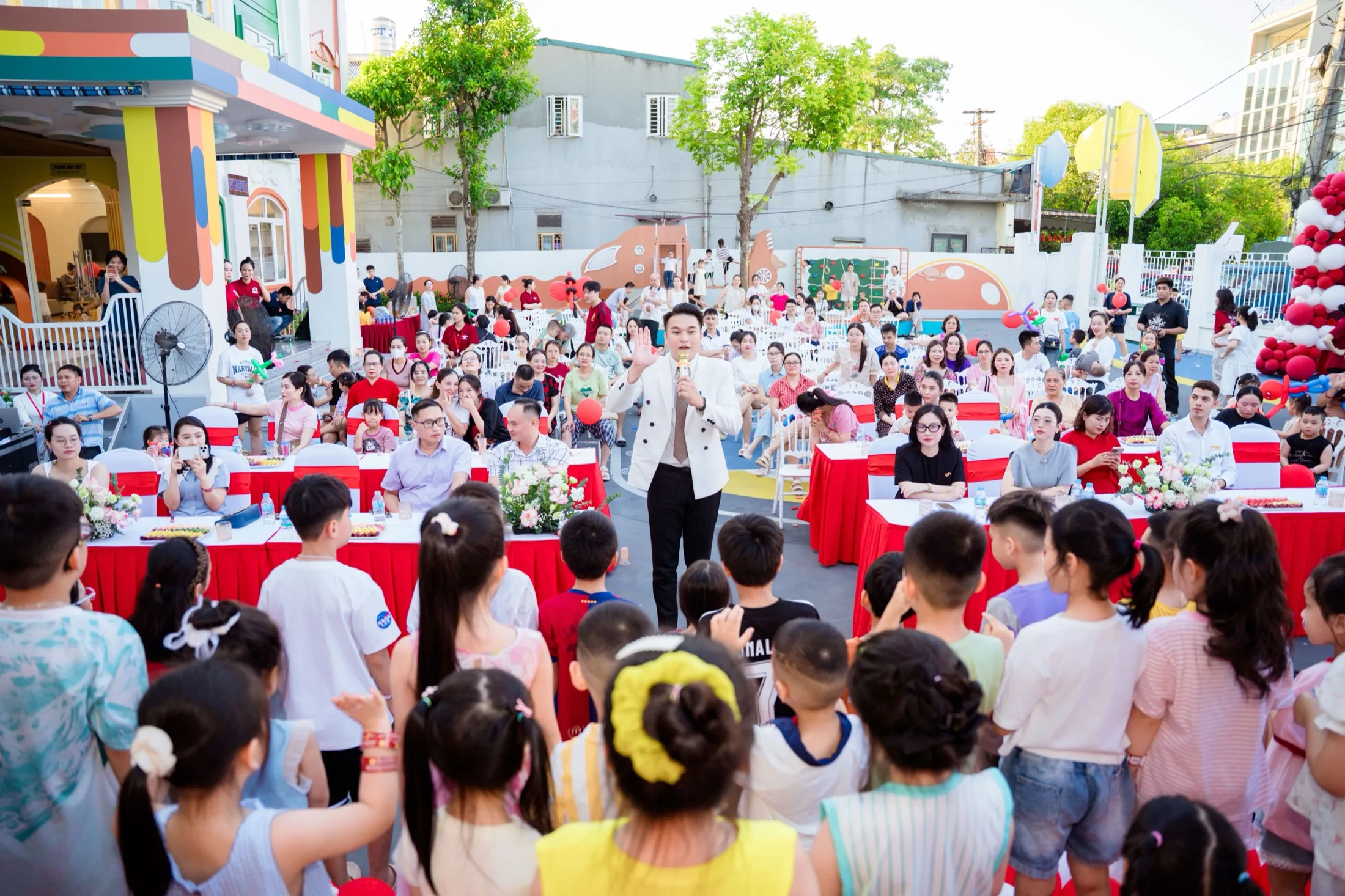 Không gian học tập và hoạt động của học sinh SA EDU.