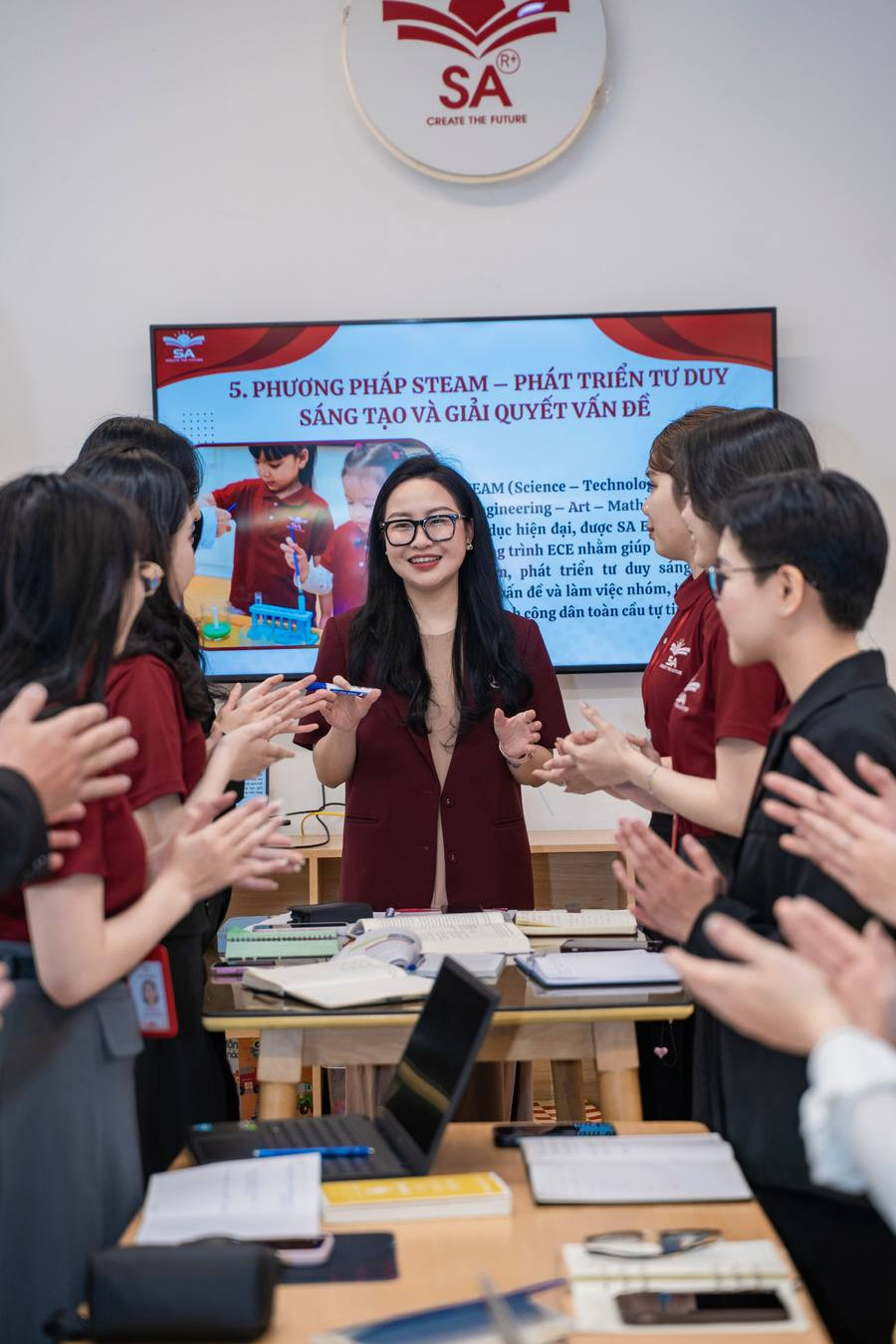 Buổi đào tạo phương pháp giảng dạy cho giáo viên