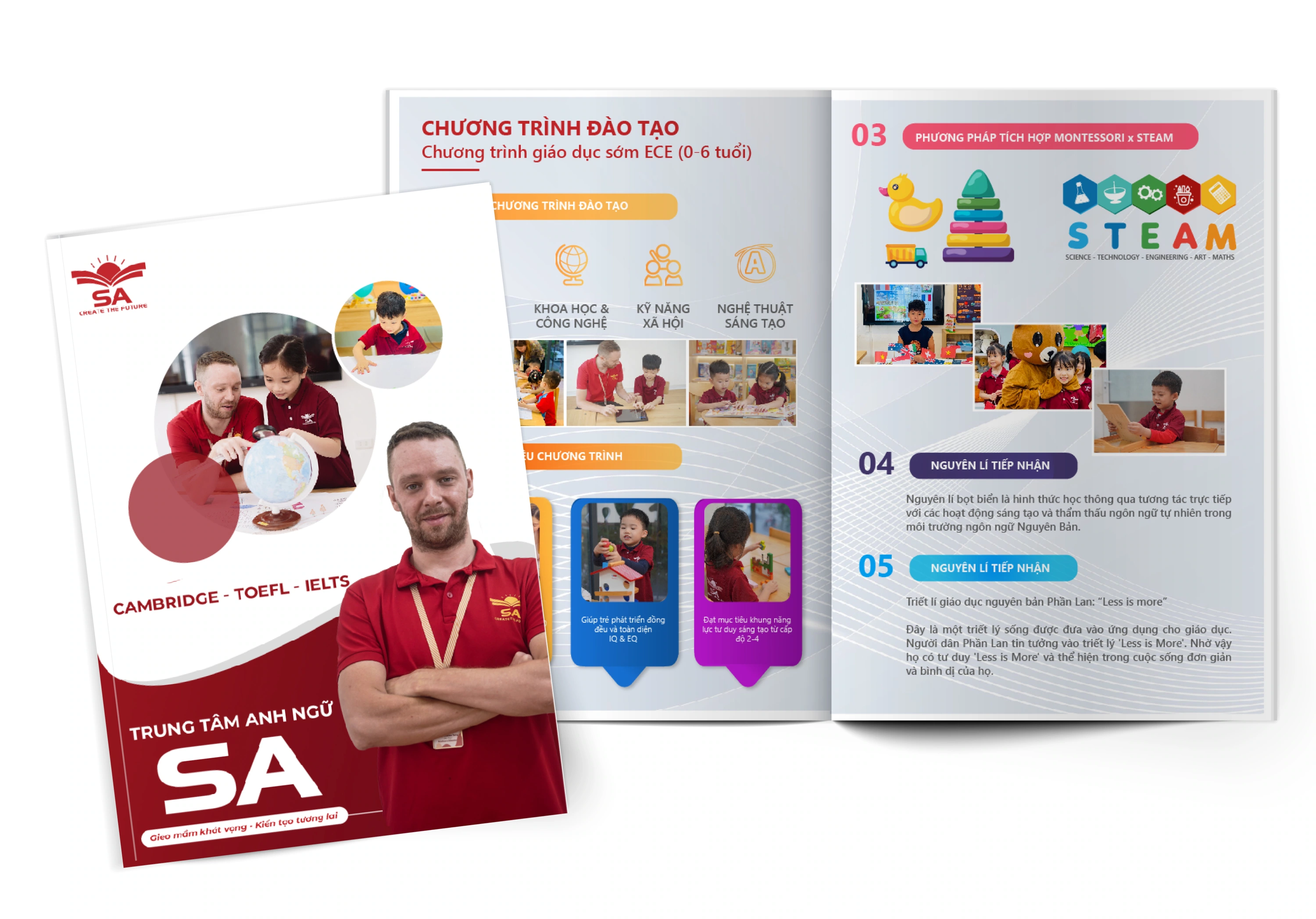 Bộ 10+ Brochure mẫu về chương trình học 2