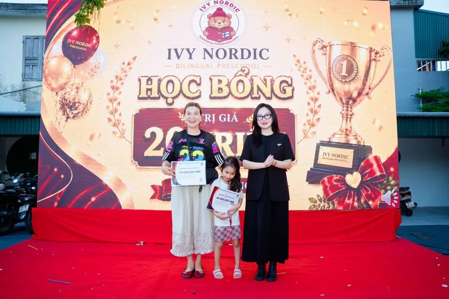 Học sinh IVY NORDIC trong ngày hội gia đình